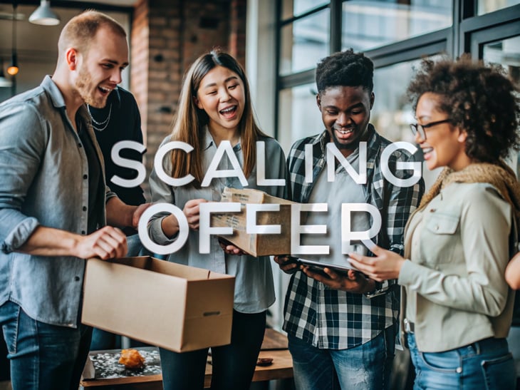 Pack representing a scaling offer