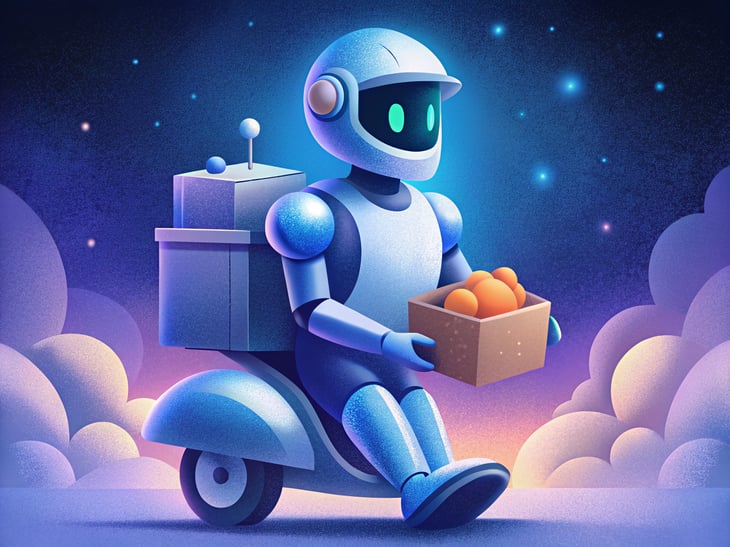 Artificial intelligence streamlining food delivery